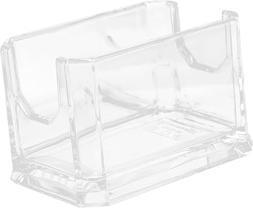 Caja de bolsa de té Crylic Organizador de té para bolsas de té Soporte de bolsa de azúcar acrílica Caja de almacenamiento pequeña Caja de acrílico