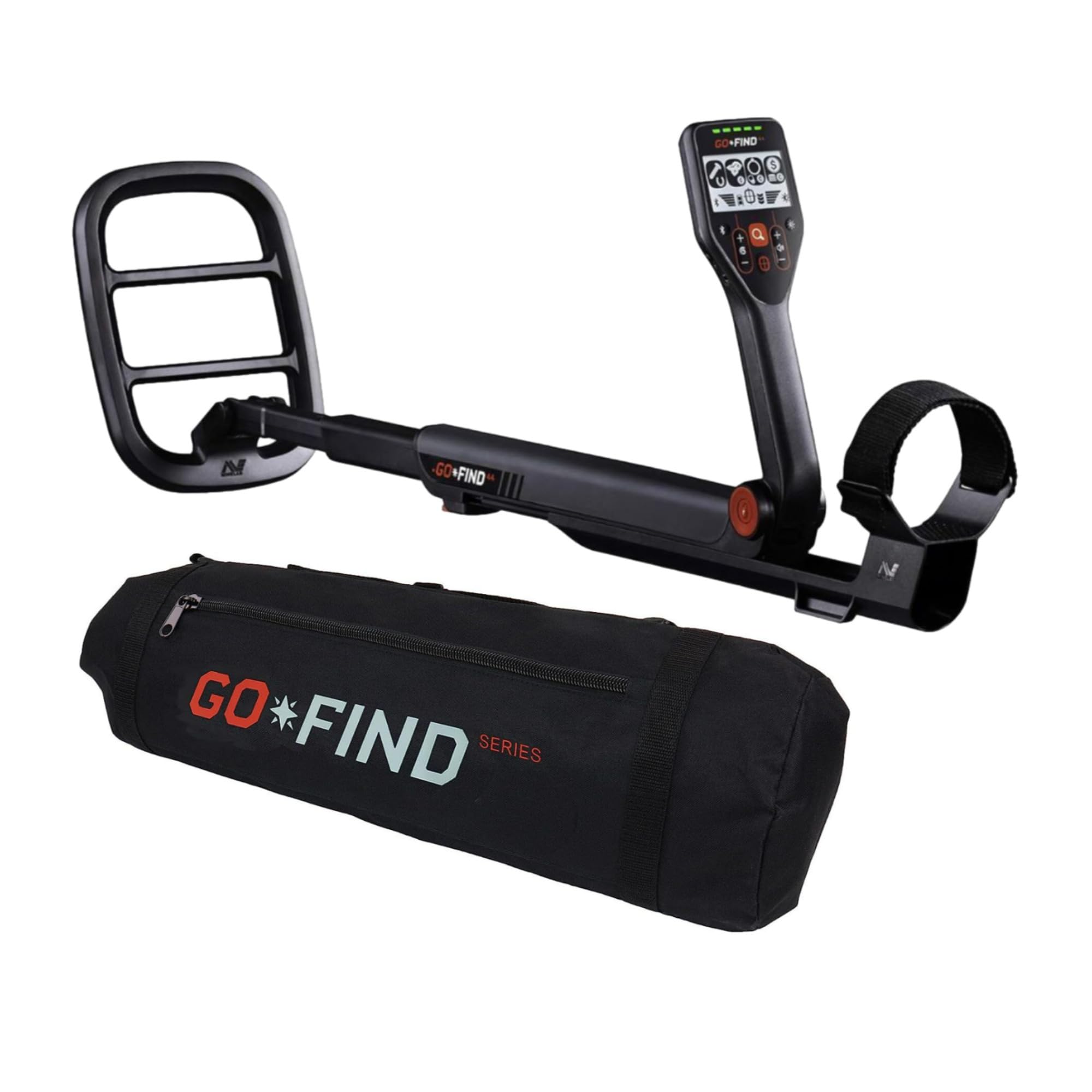 Amazon.com : Minelab GO-FIND 44 Metal Detector | Black Carry Bag