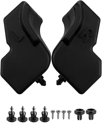 Cojín de goma para parachoques de puerta trasera, lado derecho del pasajero e izquierdo para parachoques del conductor para Ford F150 modelos