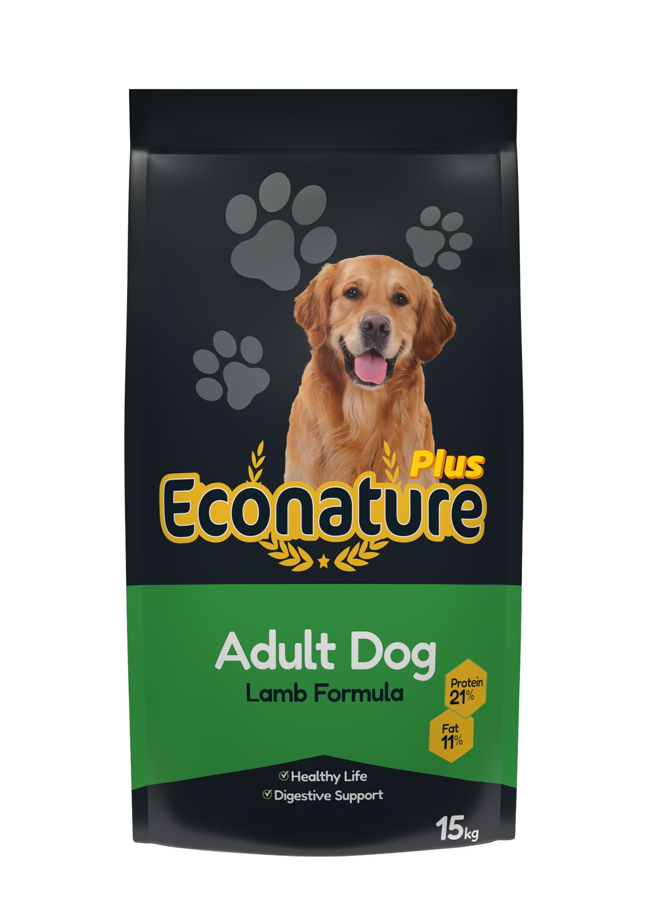 ECONATURE PLUS YET. KÖPEK KUZULU 15 KG