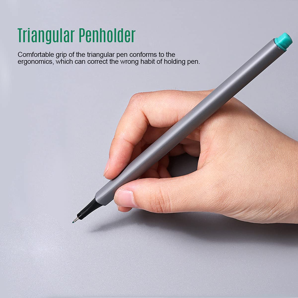 72 Fineliner-Stifte in leuchtenden Farben zum Zeichnen, 0,4 mm feine Spitze zum Skizzieren, professionelle Kunstmarker mit ergonomischem Griff, Metallgehäuse für Künstler,