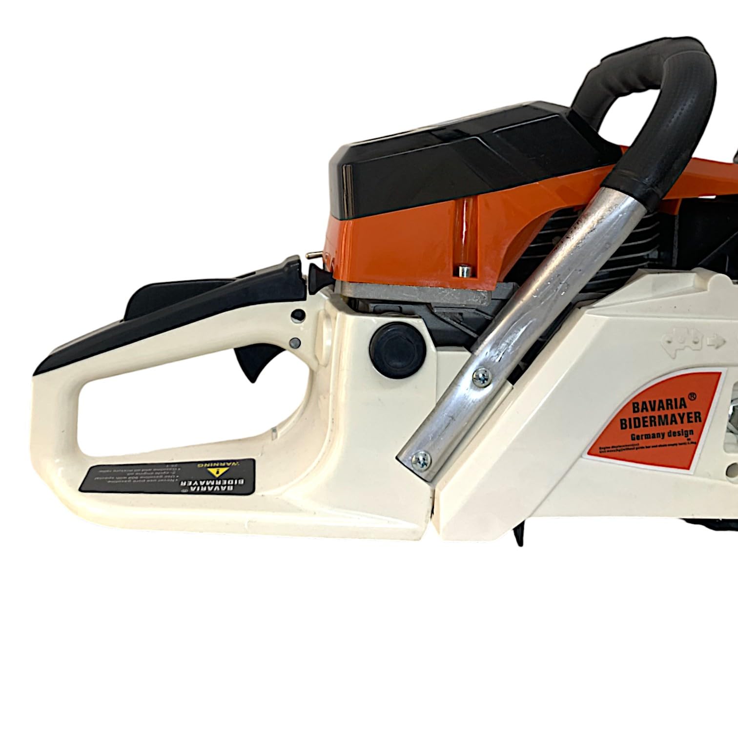 Motosega a Scoppio 62CC Motore 2 Tempi con Barra da 60cm Potenza 2.75KW 11000 Giri/min avviamento Easy-Start sistema antivibrazioni Kit Montaggio incluso da Abbattimento