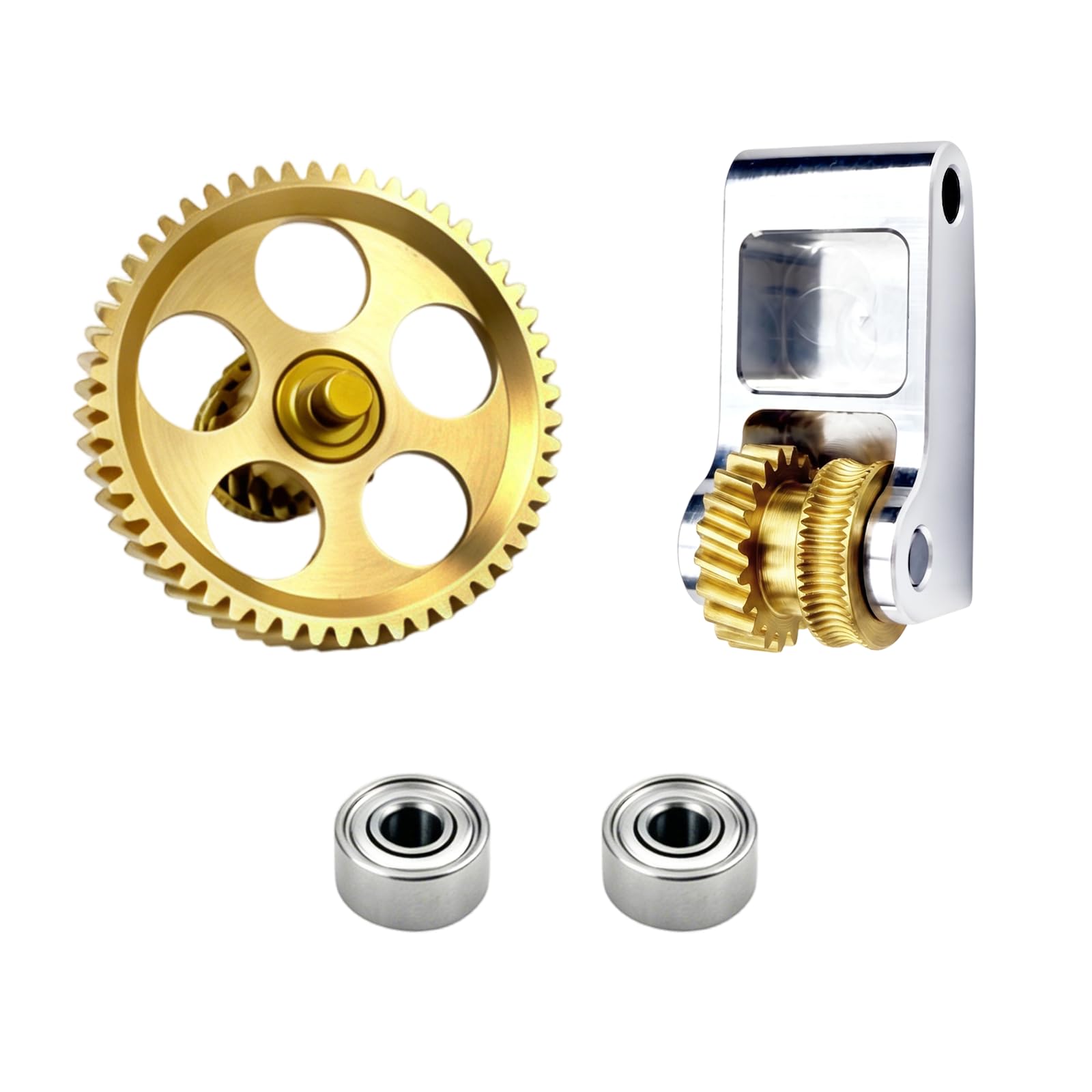 Extruder-Zahnrad für Bambu-Lab X1C P1P P1S 3D Drucker Verbesserte, verschleißfeste Zuführungsmechanik für reibungslosen Filamenttransport