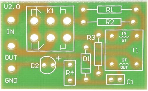 Miniatura 7 de Antena de radio hecha a mano/de 1 a 30 Mhz, kit de módulo de herramientas de sintonizador manual de bricolaje para radio HAM QRP