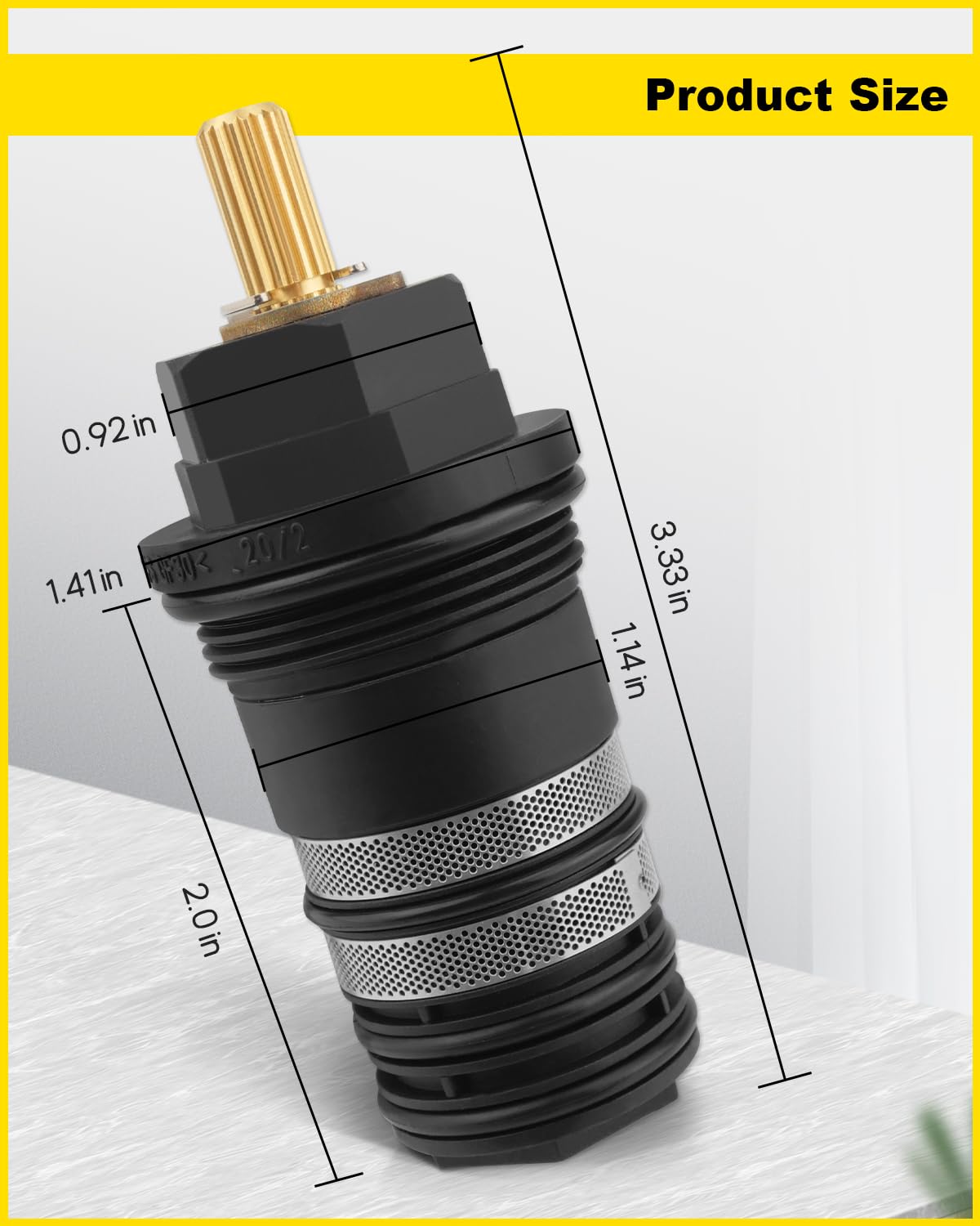 𝑼𝒑𝒈𝒓𝒂𝒅𝒆𝒅 94282000 Thermostatic Cartridge Fit for Hansgrohe