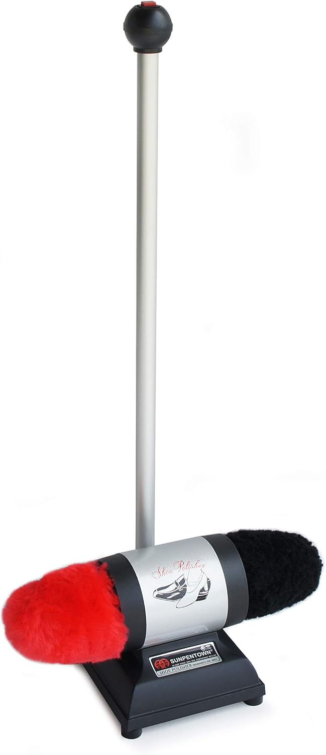 Sunpentown UC989 DualBuffer Shoe Polisher w/Lamb Wool