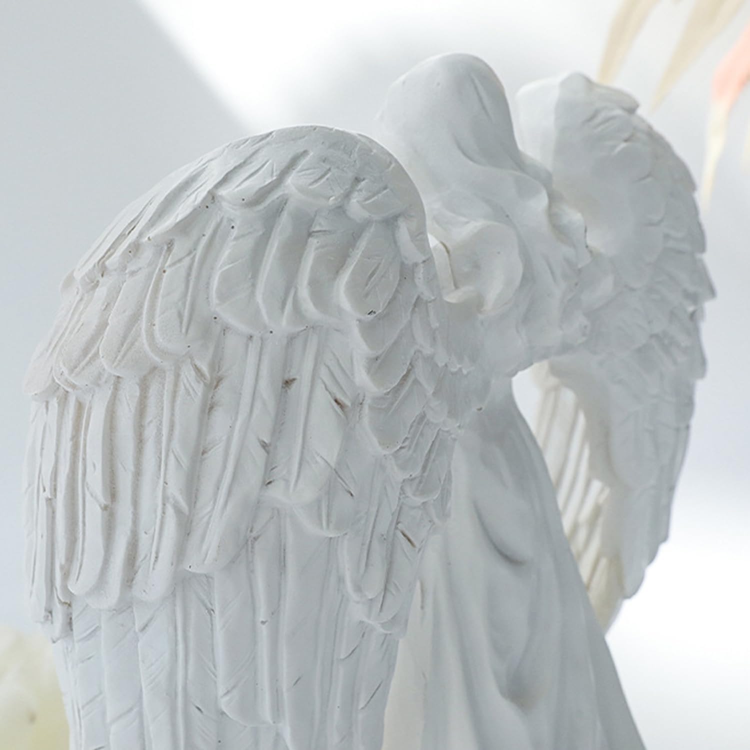 Angel Tealight Candle Holder, Resin Votive Candle Holder, Gothic Ornament Decor Gifts(Candle not Include)