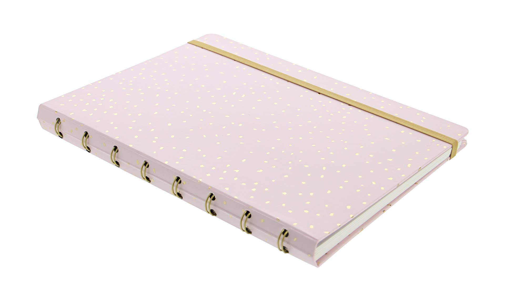 Taccuino Ricaricabile Filofax Meadow A5 - Rosa, Pagine Rigate, Si Appiattisce Completamente