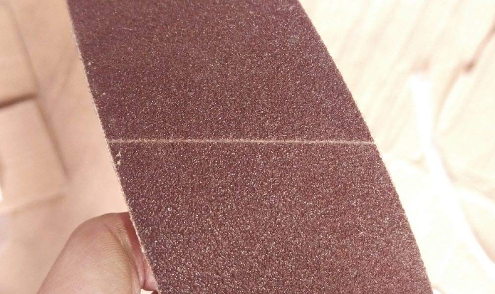 5 pièces 710 * 50mm A/O bande abrasive abrasive sur meuleuse en métal GXK51 P80-P800 pour accessoires de meulage à bande, 80#