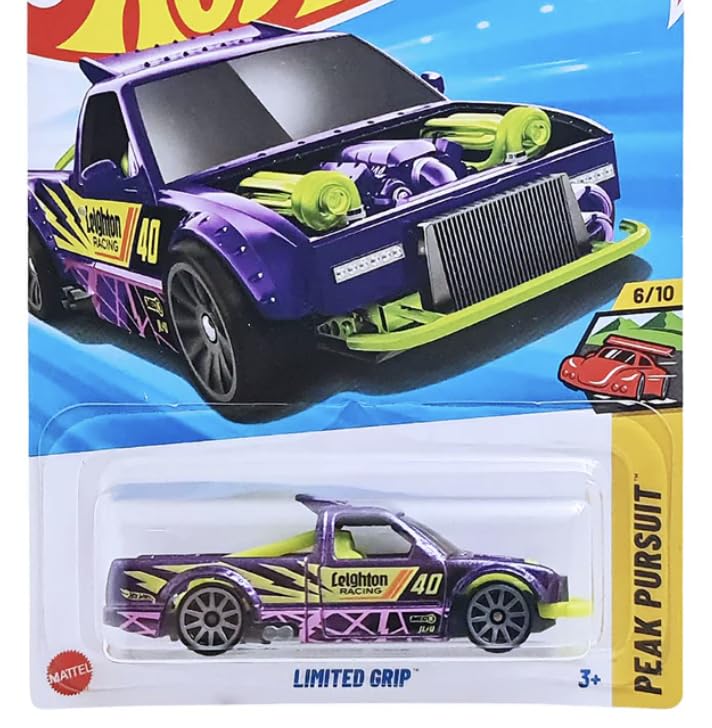 Image of hw Die-Cast 1:64 for Ages 3 and up (Limited Grip | Peak Pursuit | Purple)