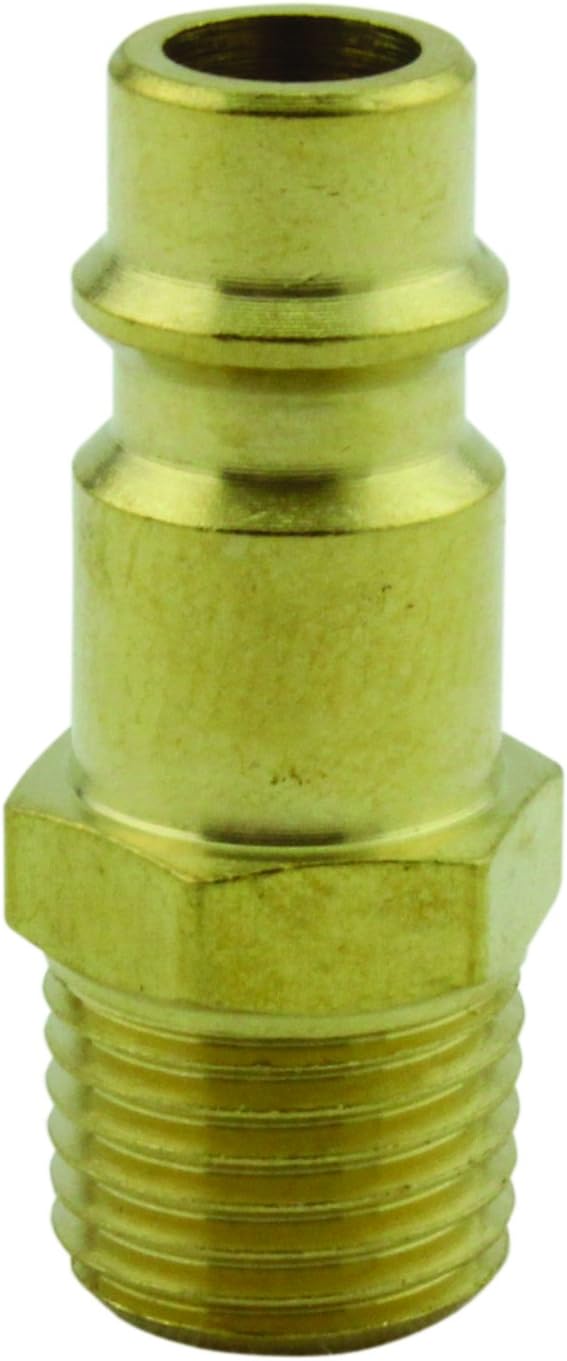Milton Industries 760 1/4" MNPT HIGHFLOWPRO™ V-Style & Industries S-765 HI-Flo V-Style -FeetA,M,V-Feet 1/4-Inch MNPT Brass & Industries (S-766) 3/8" FNPT Female V-Style High-Flow Coupler