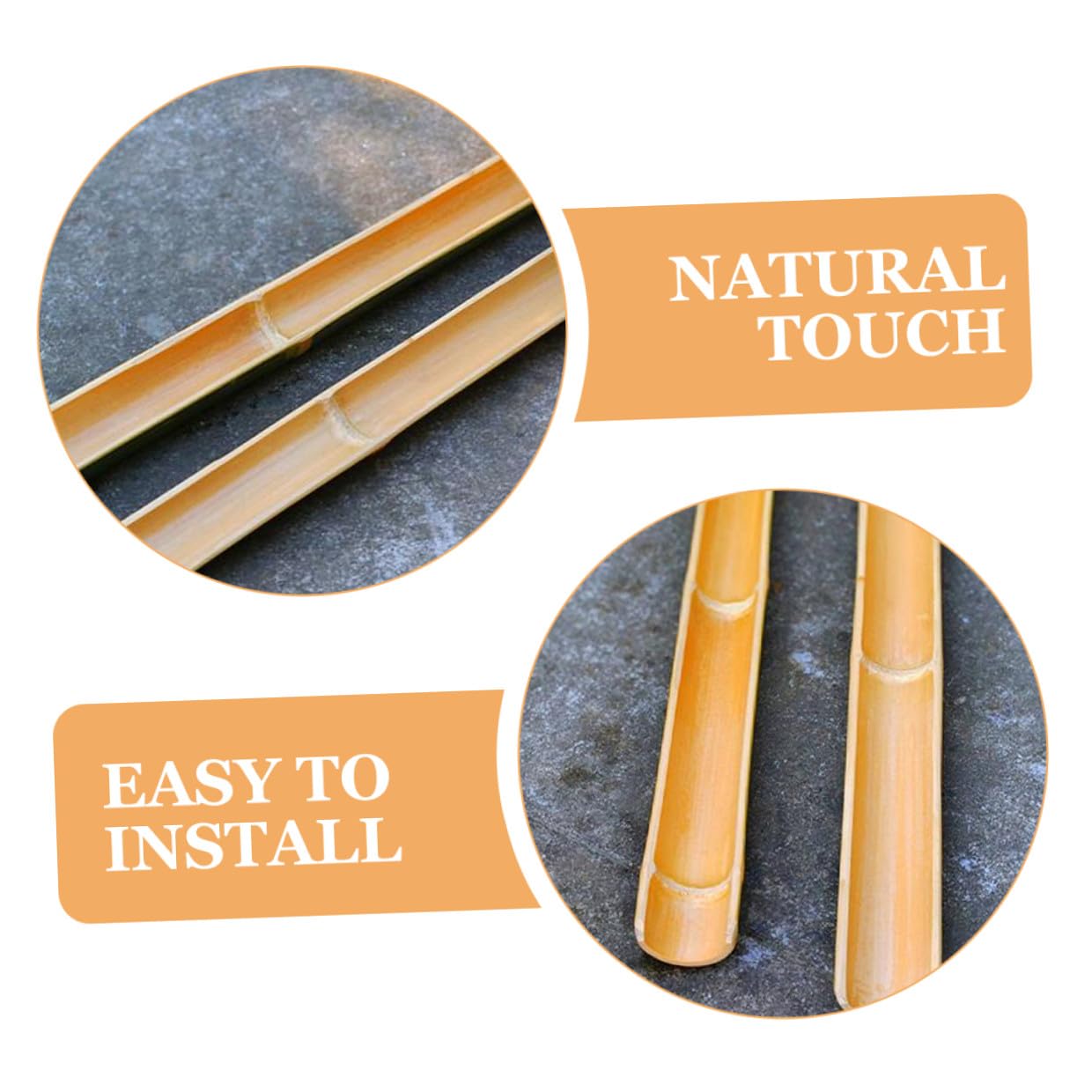 iplusmile 2 pezzi Fontana d Acqua in Bambù per Acquari e Decorazione Ciclabile Elegante per Interni ed Esterni Canale d Acqua Multifunzionale per Pesci e Spazi Outdoor