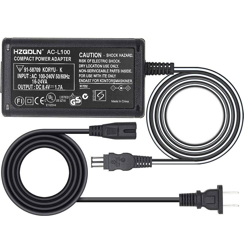 Amazon.com: AC Adapter Charger for Sony Handycam DCR-TRV33