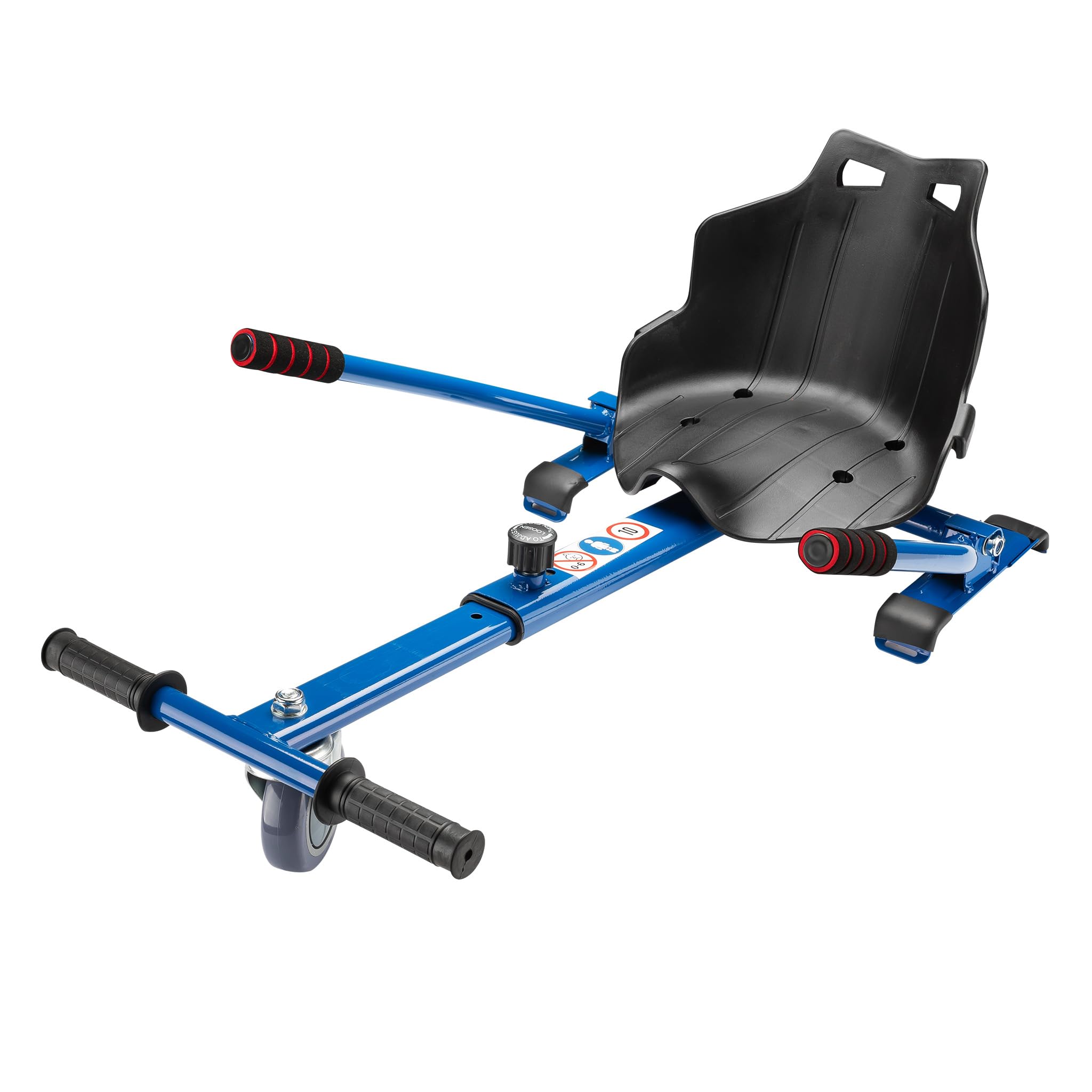 Asiento ajustable para patinete eléctrico, color rojo