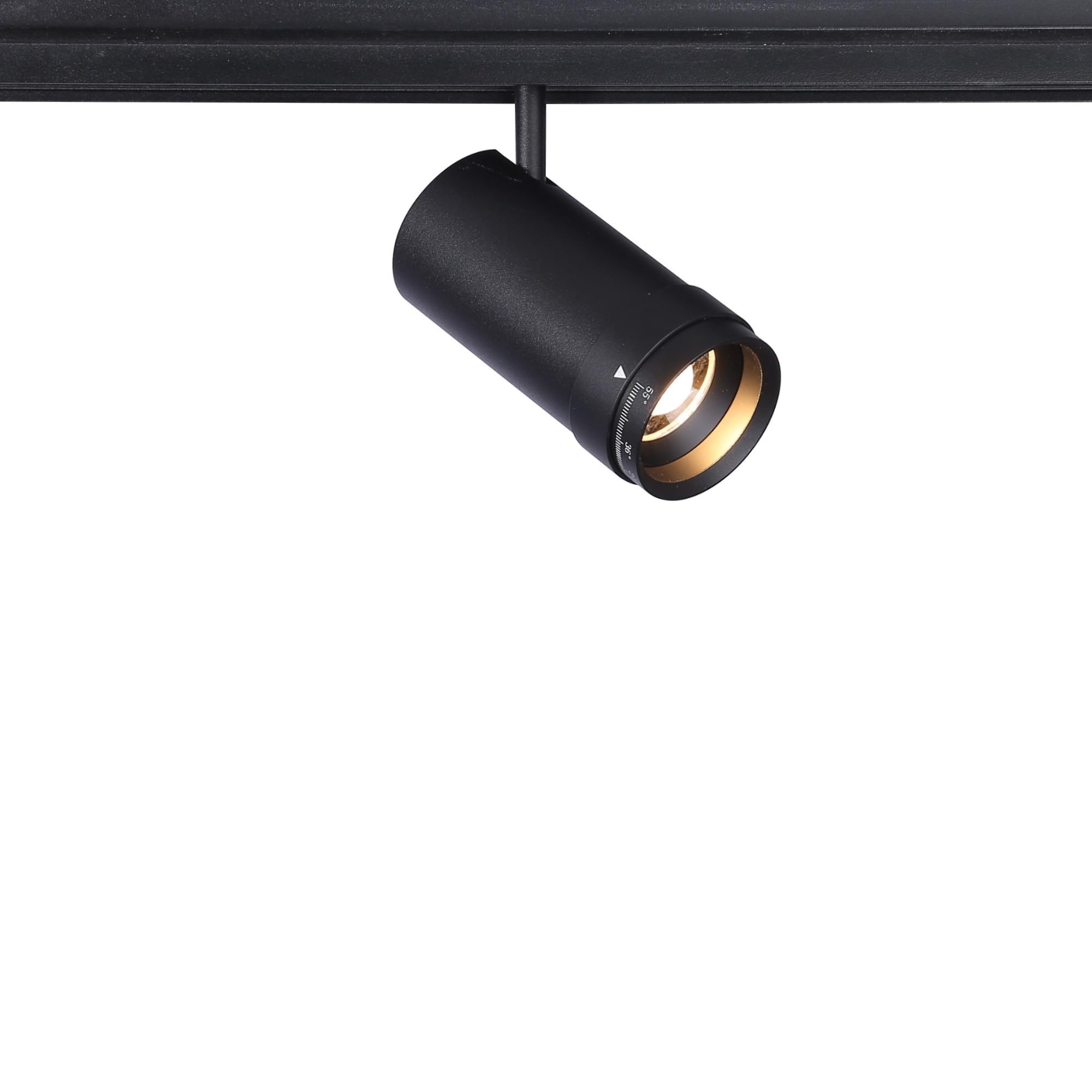 B·LED BARCELONA LED - Foco LED para carril magnético con Zoom 10-55º - 48V - 12W - Blanco Cálido