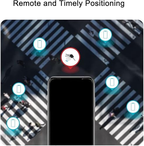 Miniatura 8 de Localizador de llaves inteligente portátil, rastreador Bluetooth, localizador de seguimiento GPS, compatible con iOS Find My Tracker, localizador de