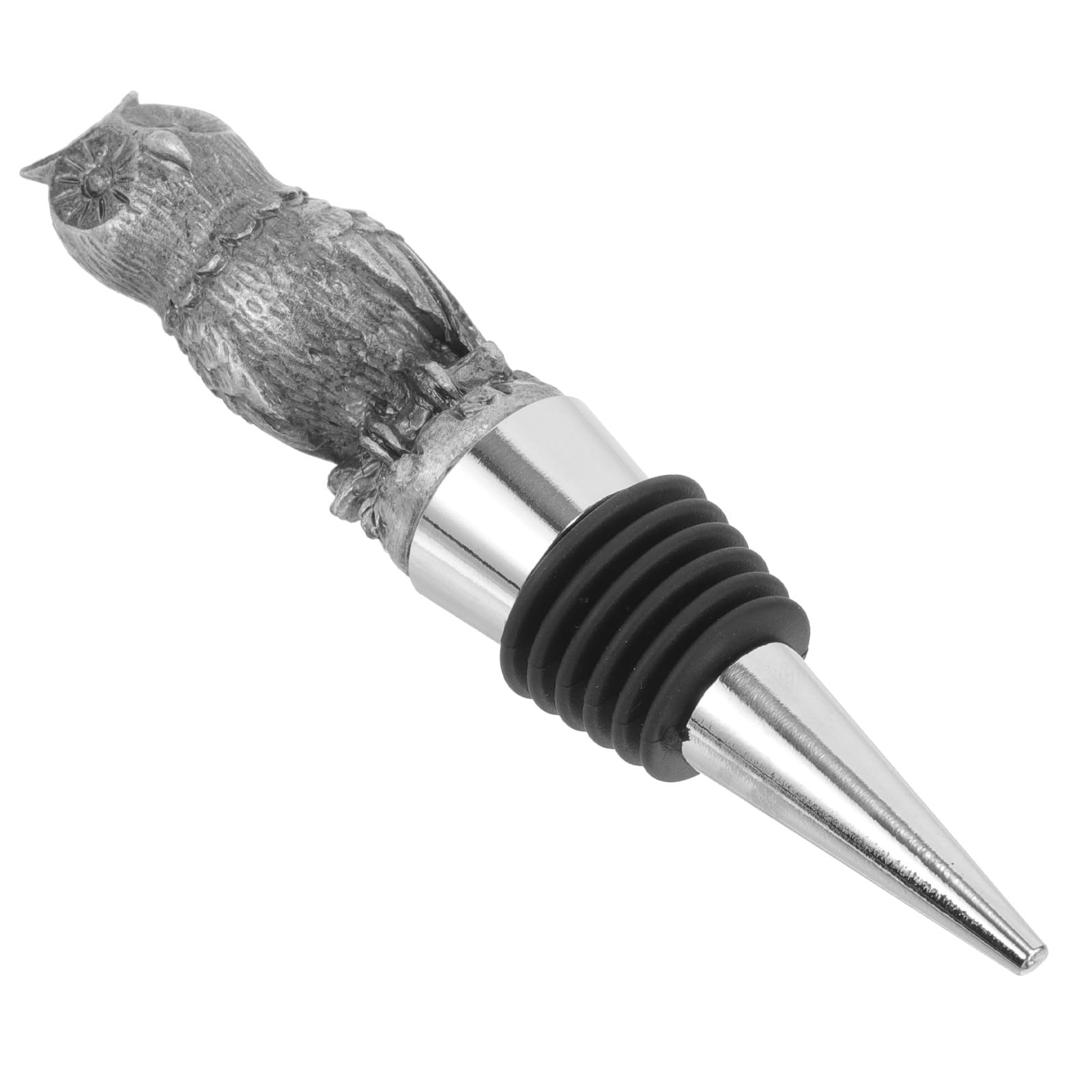Tapón de botella de búho ideal como recuerdo elegante para invitados de boda