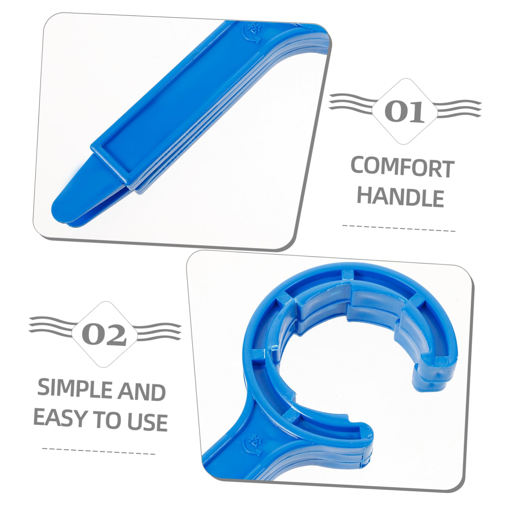 Ouvre-Bocal, ouvre-boîte, Lot de 10 Outils pour Ouvrir Les couvercles de seaux de Peinture, clé pour Une Ouverture et Une Fermeture faciles, Outil Multifonction pour Retirer Les seaux