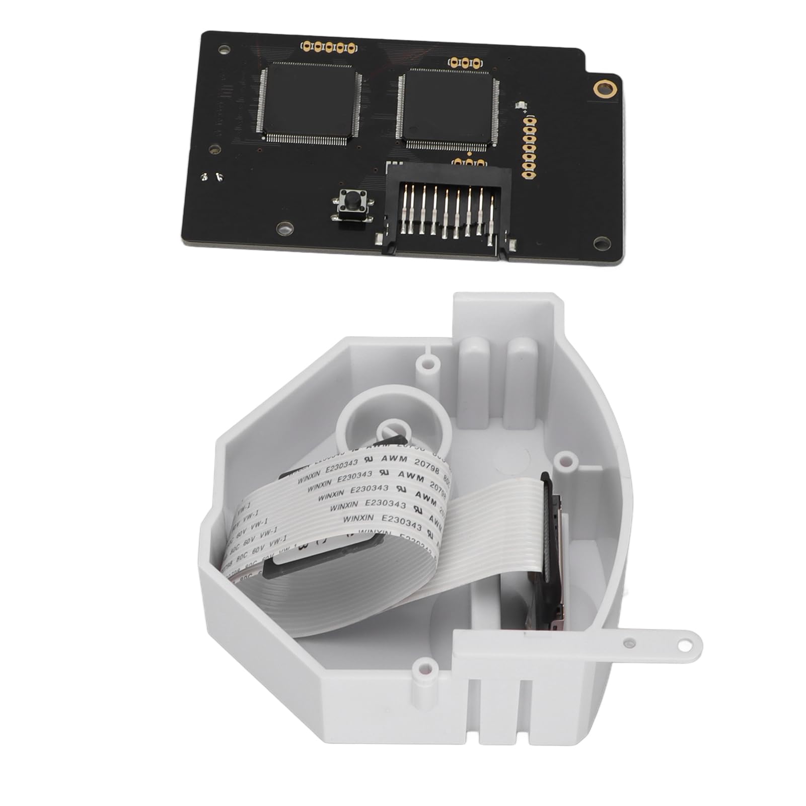Scheda di Simulazione unità Ottica V5.5 con Scatola per Schede di Espansione per Console Dreamcast Materiale Robusto Ad Alta compatibilità per gli Appassionati di Giochi (#3)