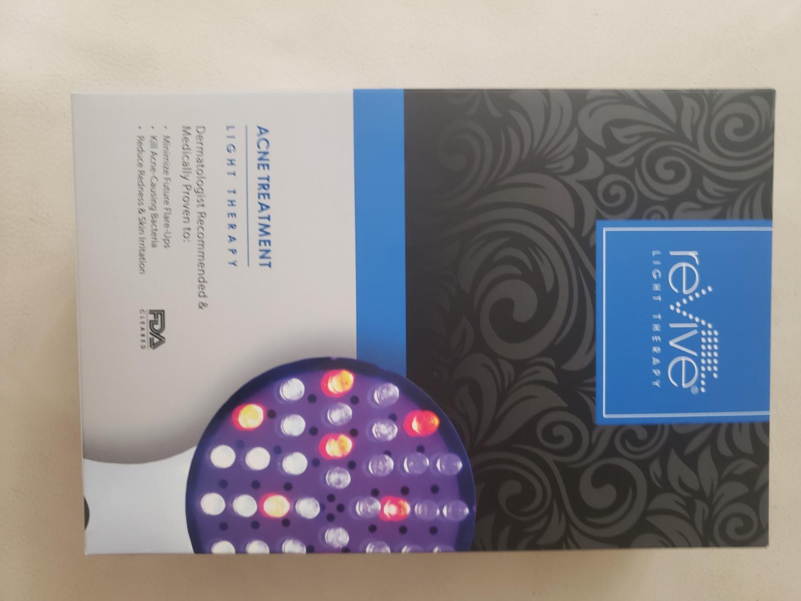 reVive Light Therapy ReVive Clinical Acne Device, Red & Blue Light Wand for Breakouts, FDA-Cleared Acne Tools, 3-Minute Face Tools for Skincare, Plug-In Design