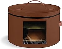 Vista 9 de Samplife Caja para Sombreros, Caja de Almacenamiento para Sombreros, Organizador de Sombreros de Ala Redonda Apilable, Bolsa Contenedora
