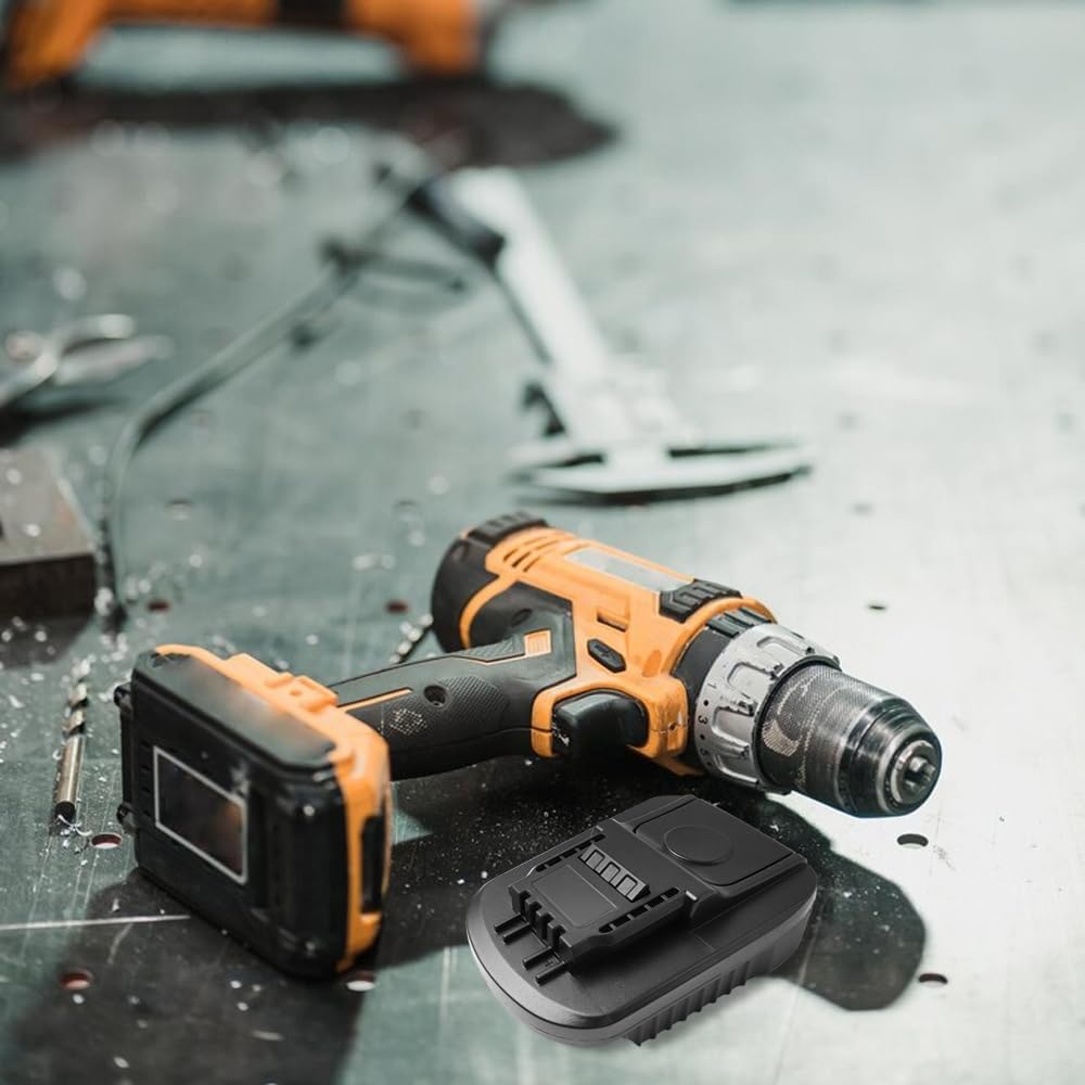 Namvo – Adaptateur de Batterie convertisseur pour 18 V vers Worx 18 V-20 V, Outil électrique Li-ION (sans Batterie)