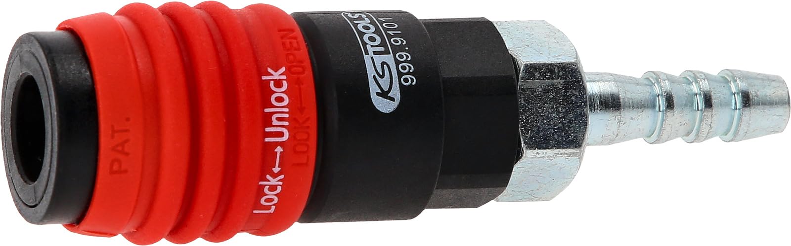 KS Tools 999.9101 3in1 Universal-Druckluft-Sicherheitskupplung