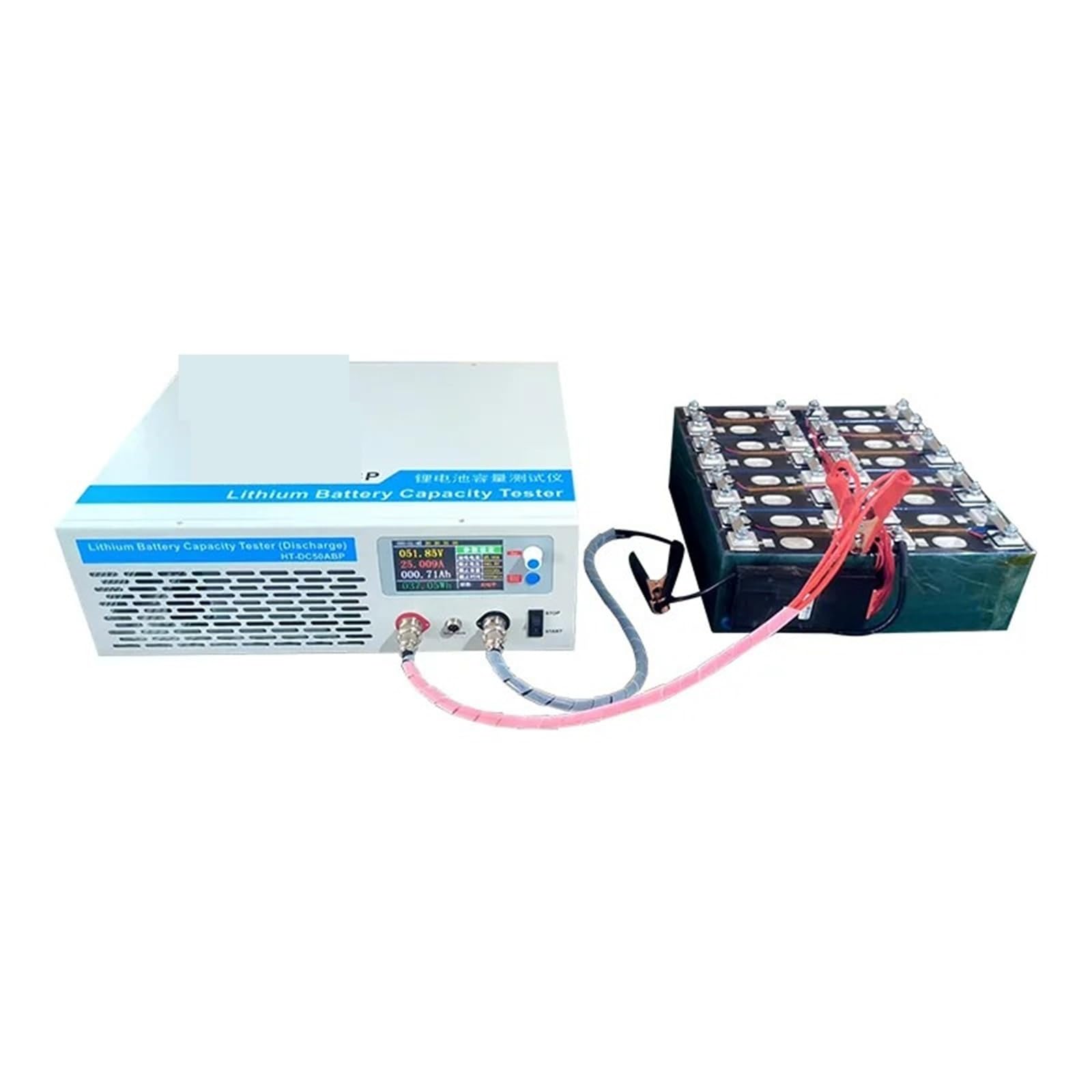Tester obciążenia akumulatora, C Elektroniczny tester pojemności akumulatora – rozładowarka do akumulatorów LiFePO4/NMC/ołowiowo-kwasowych/Ni-MH
