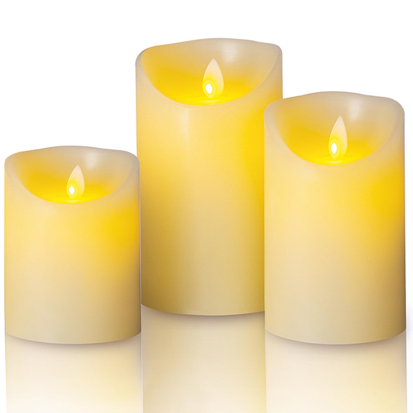 Aozebre Flameless Candles Led Candles Set BA