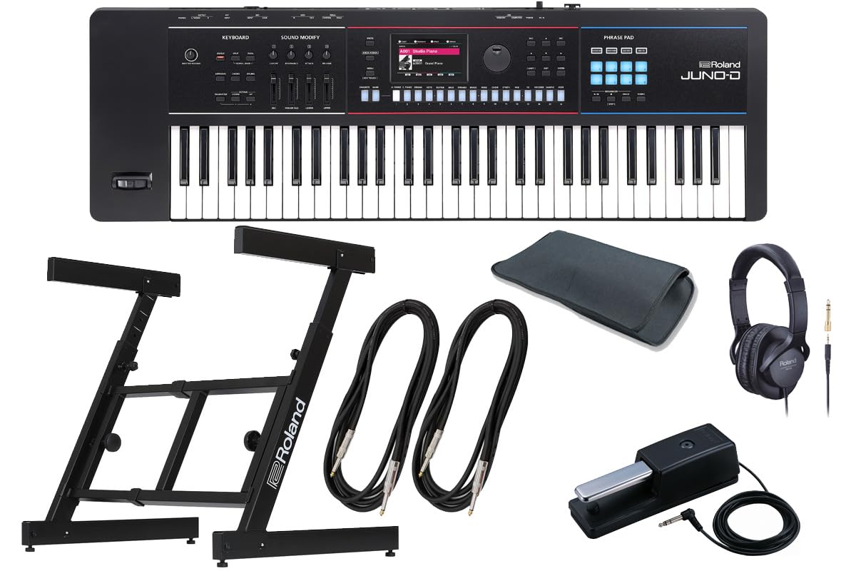 Amazon | Roland ローランド/JUNO-D6 [Z型キーボードスタンド セット
