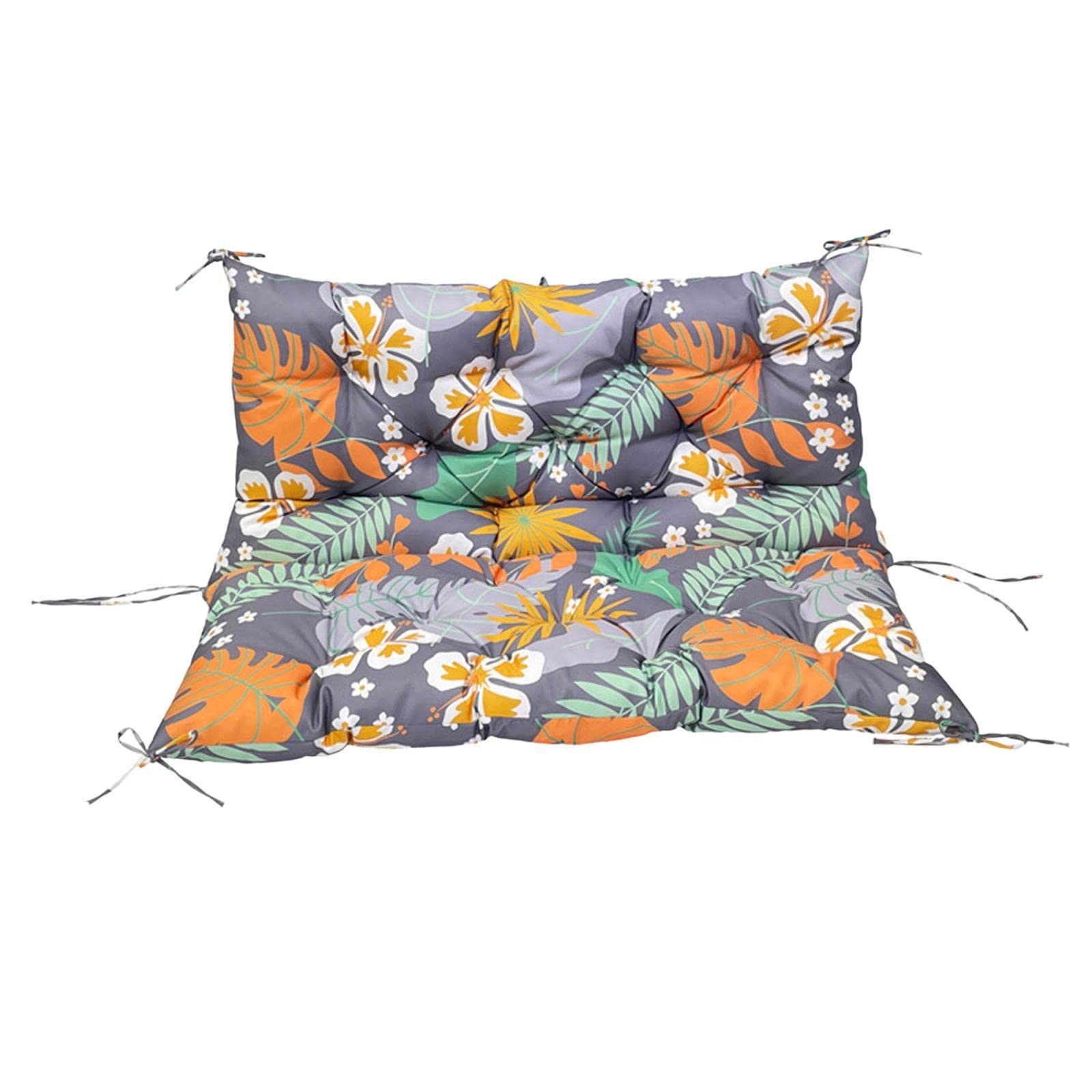 Outdoor Bench Cushion Chair Decorative with Pattern for Backyard Outdoor 120Cmx100Cmx10Cm B | Home Decor | Pillows-image-41