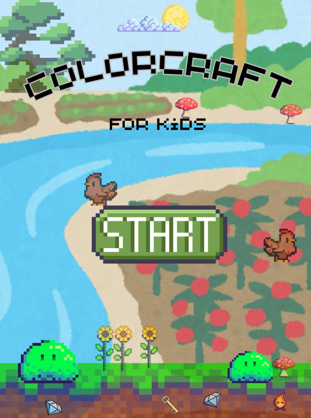 ColorCraft for Kids: Activity and Coloring book