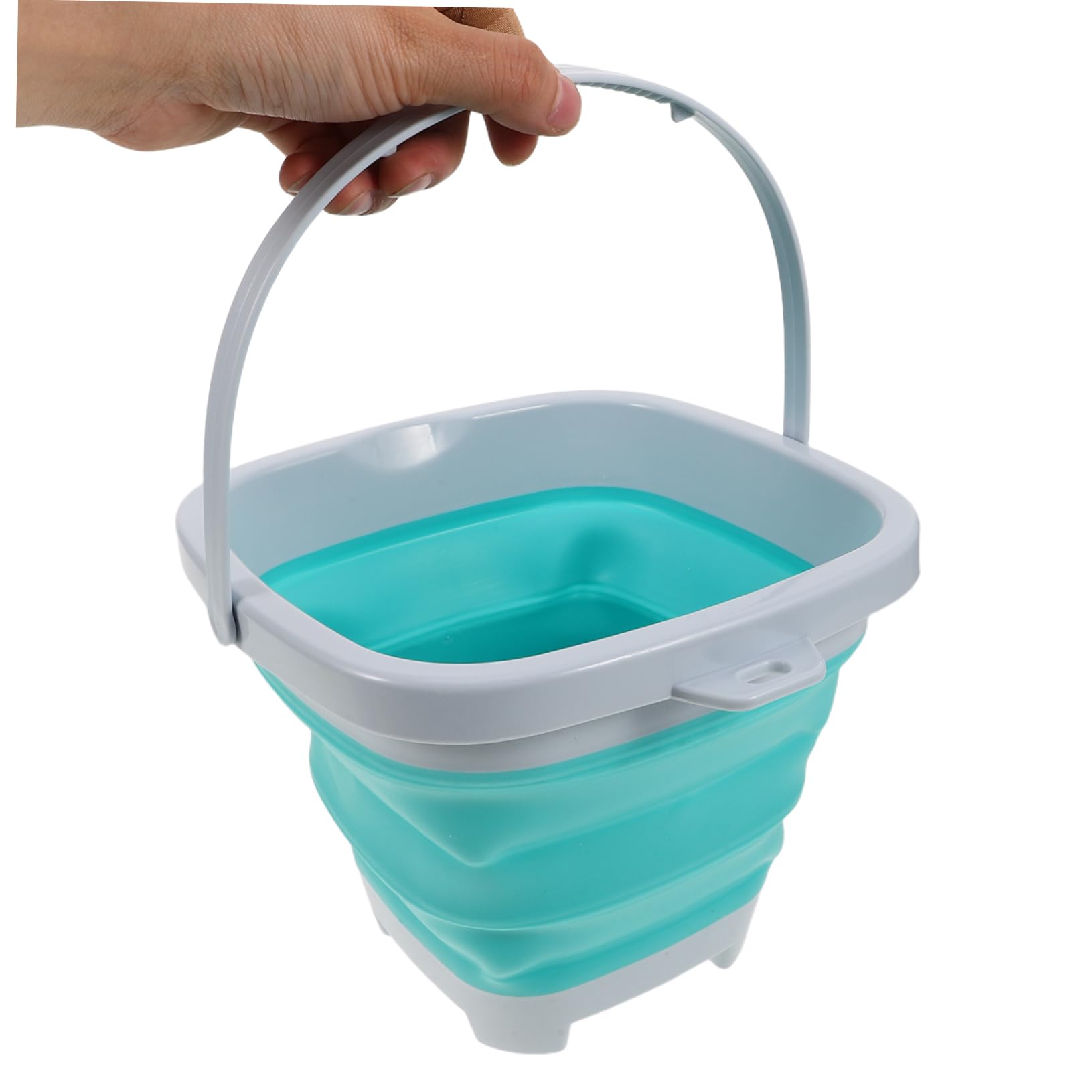 GALPADA Juguetes de Playa para Cubo Plegable con Palas y Rastrillo Juego para Areneros Jardines y Actividades de Verano