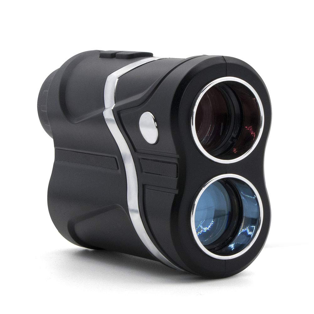 AIZYR Chercheur De Gamme De Golf, 600 Mètres Télescope Télémétrique Laser - Quatre en Un, Vitesse/Ranging/Hauteur/Angle (Erreur 0,5 Mètre), Noir