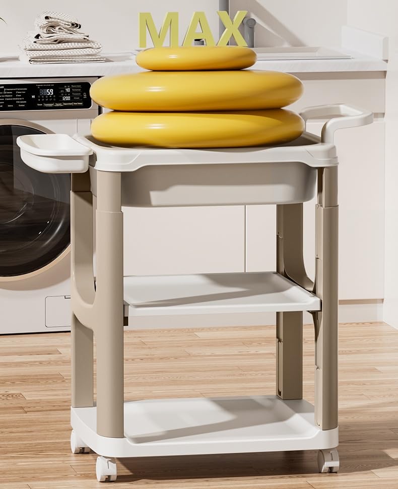 Portable Hair Washing Basin for Bedridden - Shampoo Bowl Basin at Home for the Elderly, Portable Hair Washing Station for Pregnant Women, Kids, Disabled, Injured, Seniors and Disabled Patients in Bed