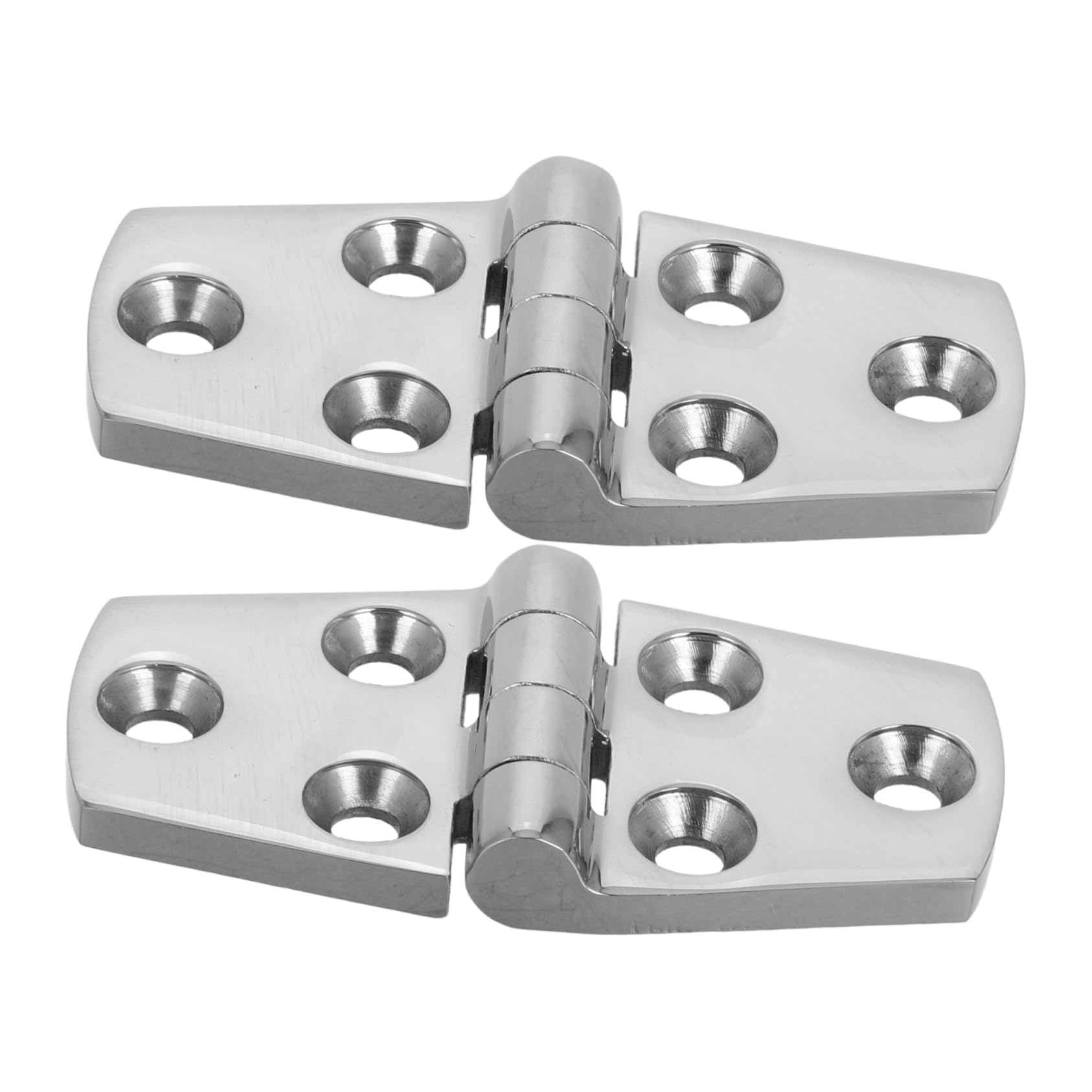 NULYLU Stainless Steel Hinge Marine Grade Hinges for Rv 2pcs Boat Heavy Duty Cabinet Boat Seat Rv Cabinet Doors Hardware