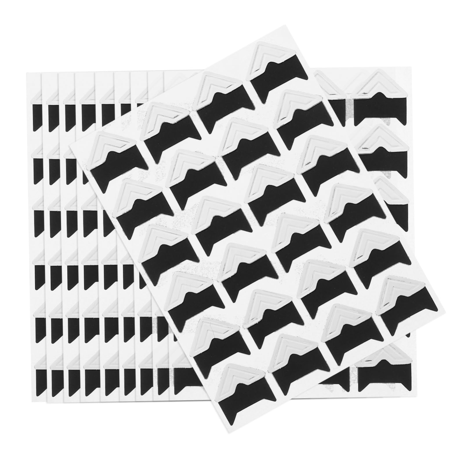 Housoutil 10pcs Self-Adhesive Photo Corners for Scrapbooking Album Stickers for Vintage Projects Adhesion for Secure Photos for Crafting and Decorative Displays