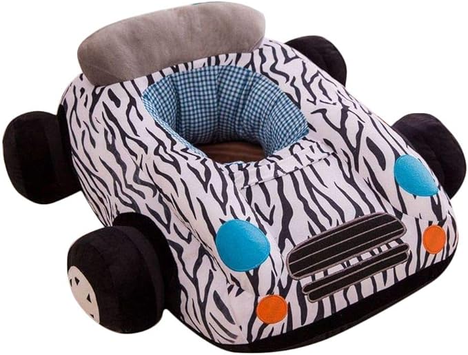 Amazon Co Jp Plus Nao プラスナオ クッション 車 車モチーフ 座れる 乗れる おもちゃ キッズ 子供 ベビー 乳児 幼児 家具 椅子 座椅子 大型商品 かわい ゼブラ ホーム キッチン