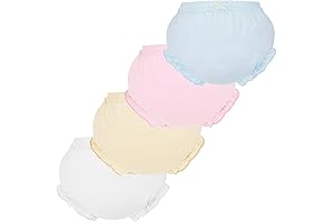4 Pcs Toddler Girl Bloomers: The Perfect Undergarment