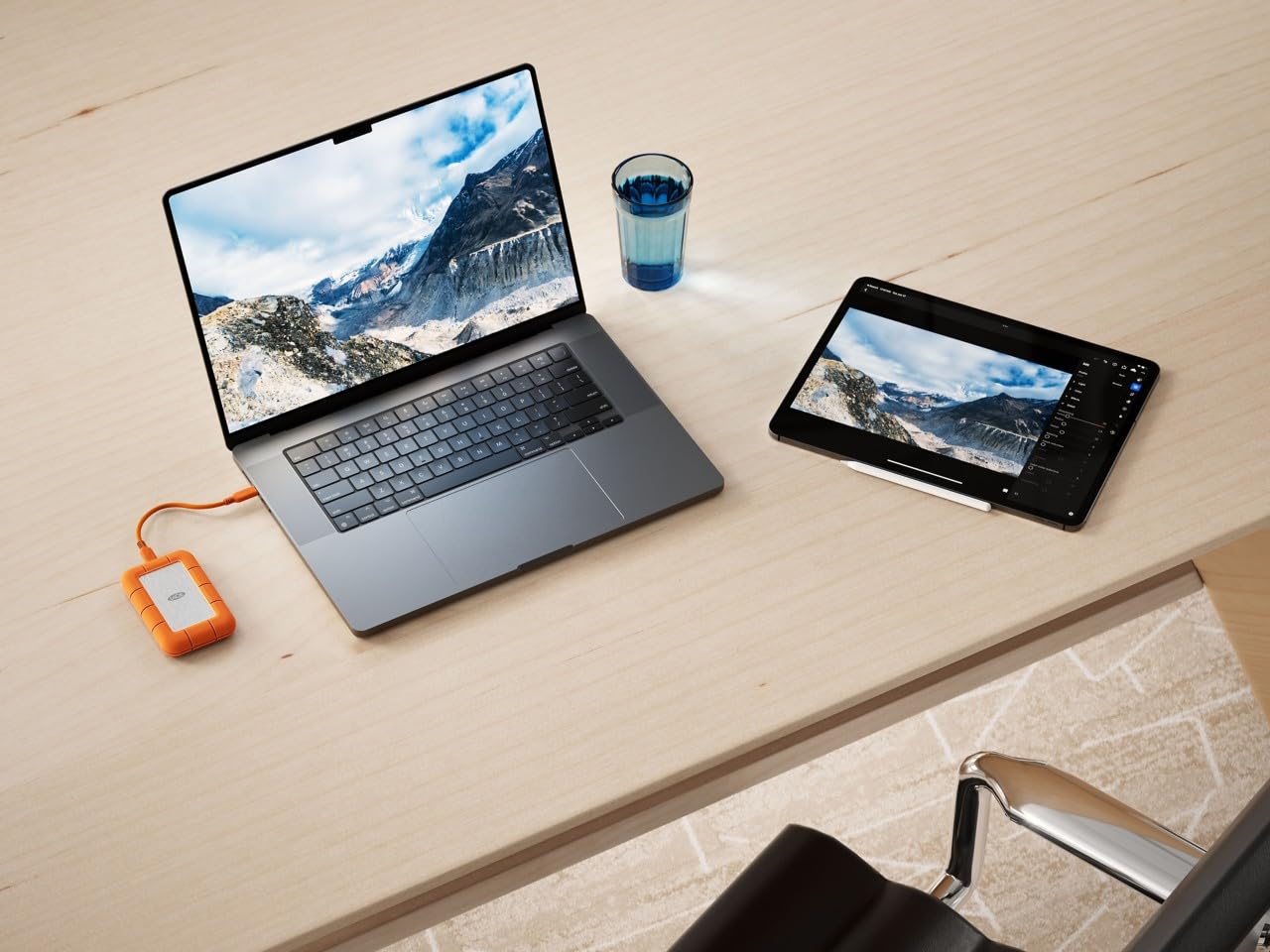 値下げ新品未開封‼️LaCie Rugged SSD 1TB 本体 外付けSSD Amazon | LaCie Rugged SSD4 1TB 外付けSSD - USB 40Gbps IP54定格