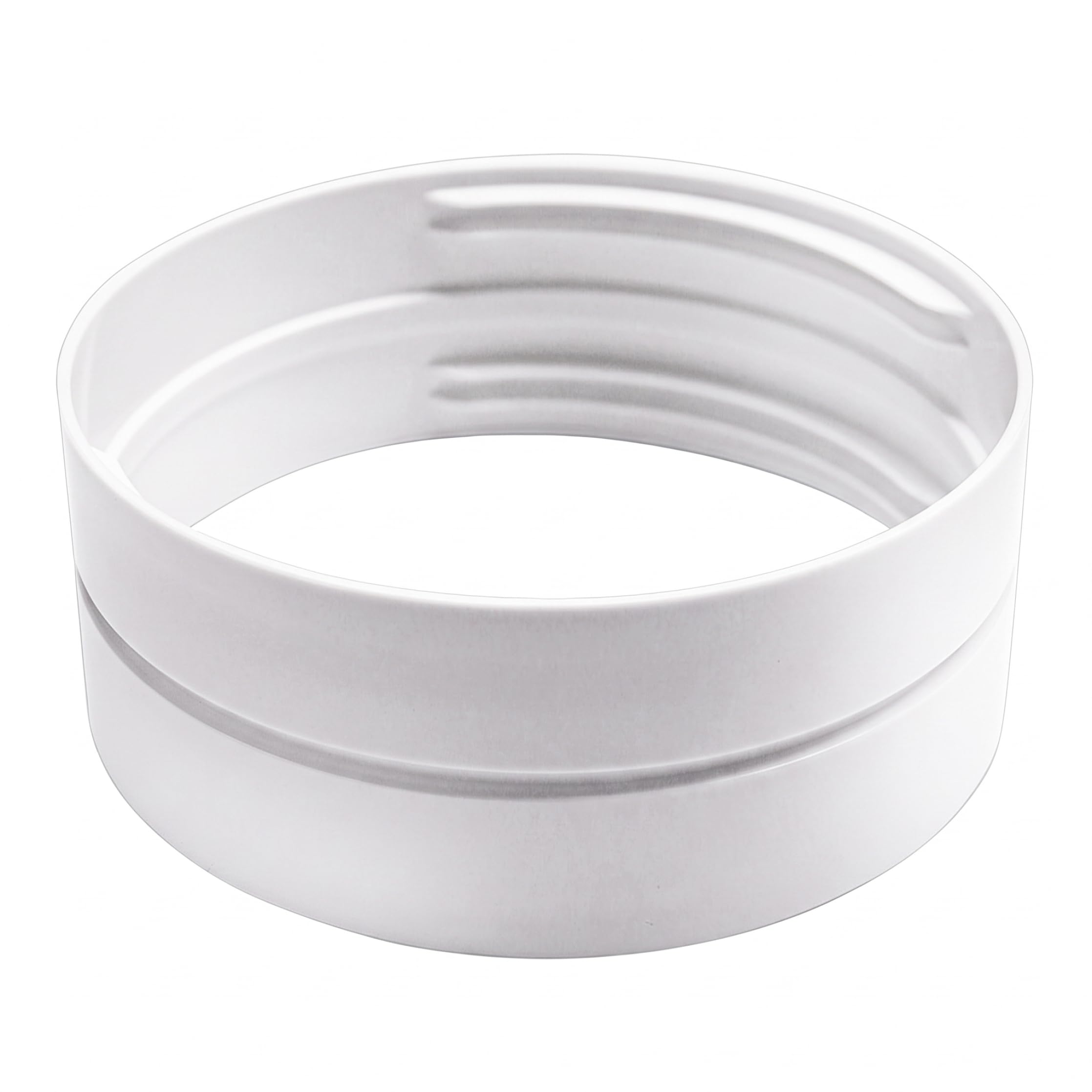 5.9 Inch Portable Air Conditioner Exhaust Hose Coupler, Thread Portable Ac Hose Extension, Leak-Proof Abs Adapter, 5.9 Inch, White