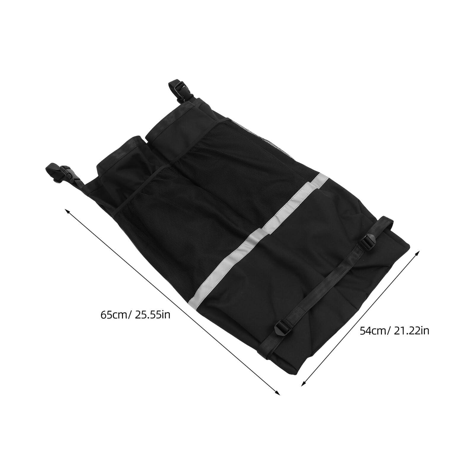 Bolsa para Tanques de Oxígeno Doble para Silla de Ruedas, Portátil con Correas Ajustables, Tela Oxford Resistente, Compartimento Lateral de Fácil Acceso para Viajes y Uso Diario