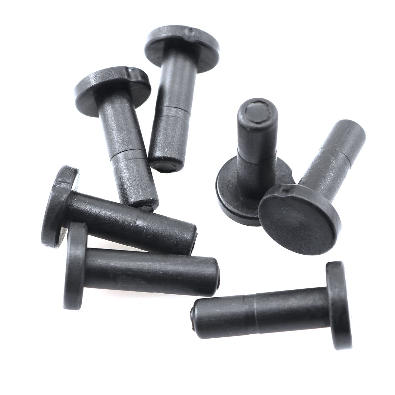 Bouchons de valve coudés en T 6,35 mm pour système de brumisation - Lot de 10 connecteurs noirs