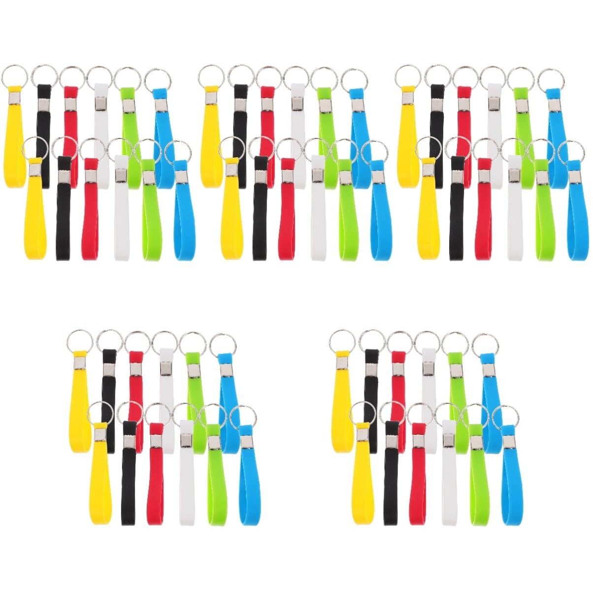 SHERCHPRY Silikon Schlüsselanhänger Gewöhnliches Schlüsselwerkzeug Armbänder Band Schlüsselanhänger Handschlaufe Schlüssel Schlüsselband Handschlaufe