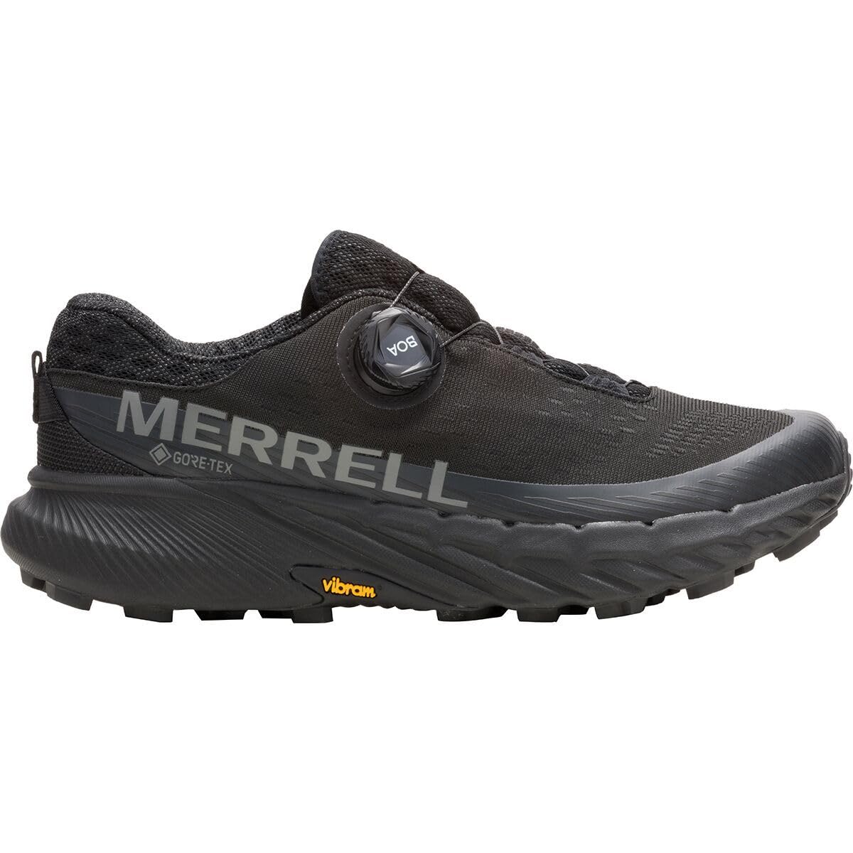 Merrell Men's Agility Peak 5 Boa GTX Hiking Shoe, Black, 10.5