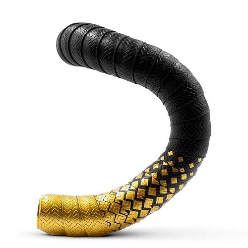 JRC Components Orimono - Cinta metálica para manillar de bicicleta, juego de 2 cómodas cintas de barra para bicicleta de carretera, envoltura de