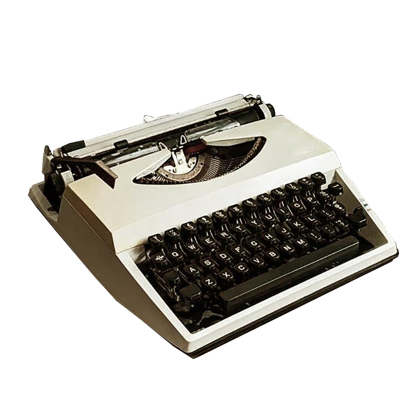 Mechanical English Typewriter, Portable Manual Typewriter for Notes Or Letters Or Creative Writing Writers Literary Gift