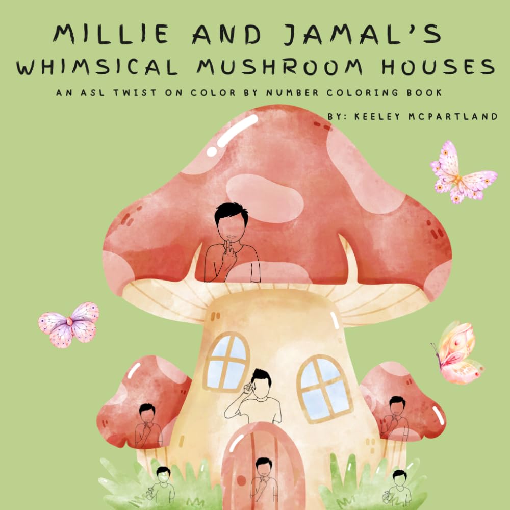 Whimsical Mushroom Houses Coloring Book: Coloring for Relaxation & Creativity