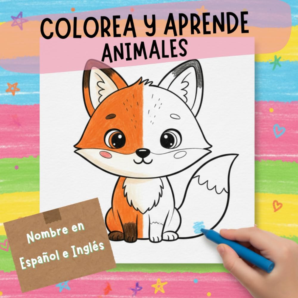 COLOREA Y APRENDE: ANIMALES
