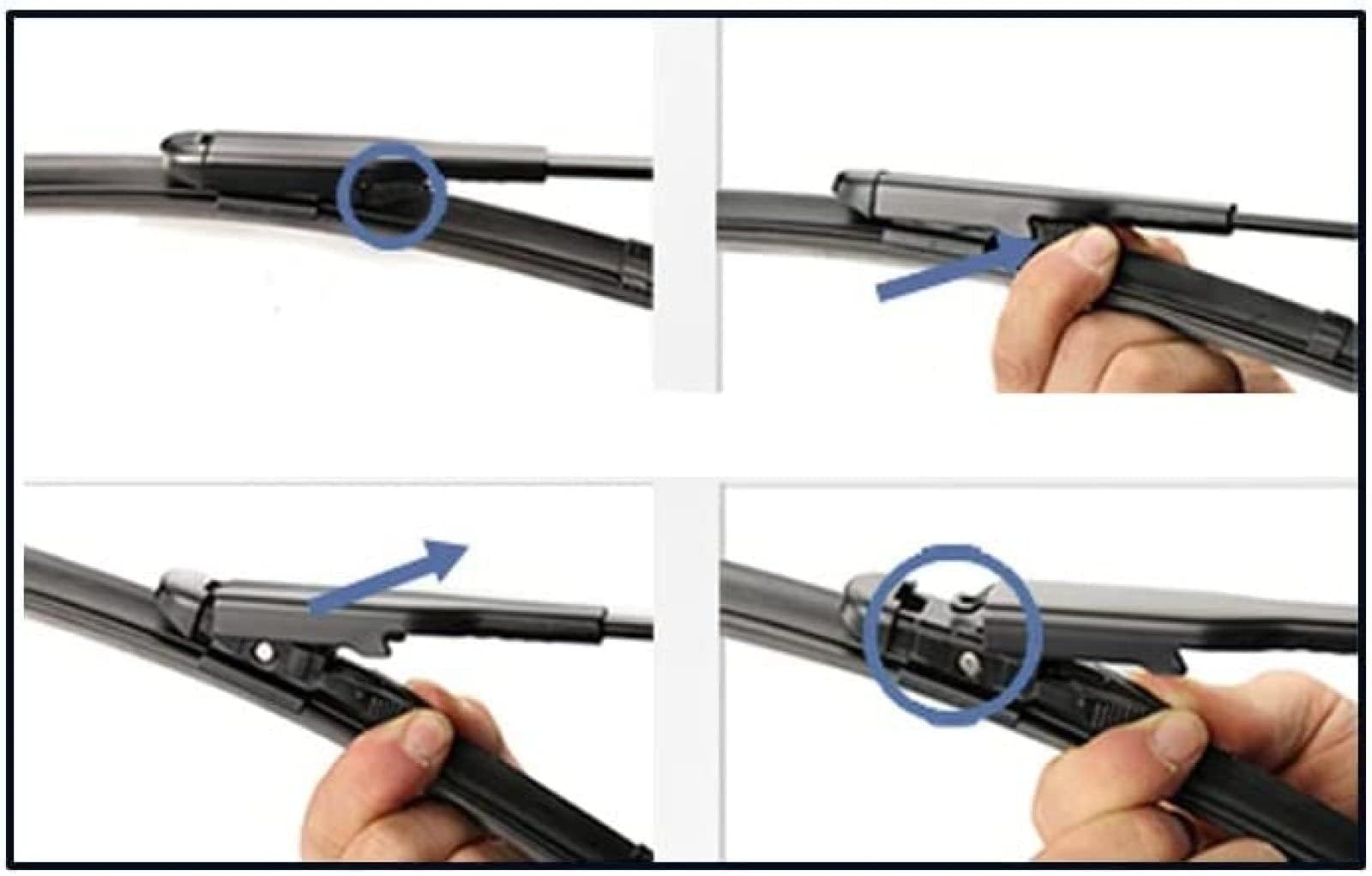 Tergicristallo Anteriore Spazzole Tergicristallo per Freelander 2 LR2 2006 2007 2008 2009 2010 2012 2013 2014 24"+20" Parabrezza Finestra Tergicristallo Accessori